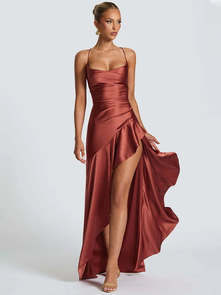 Elara Off Shoulder Maxi Dress