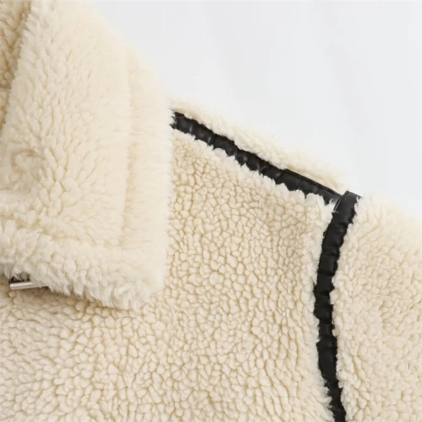 Odette Fur Zip Jacket