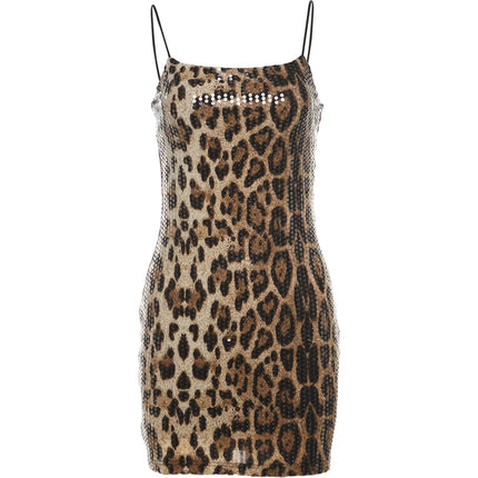 Livia Leopard Mini Dress