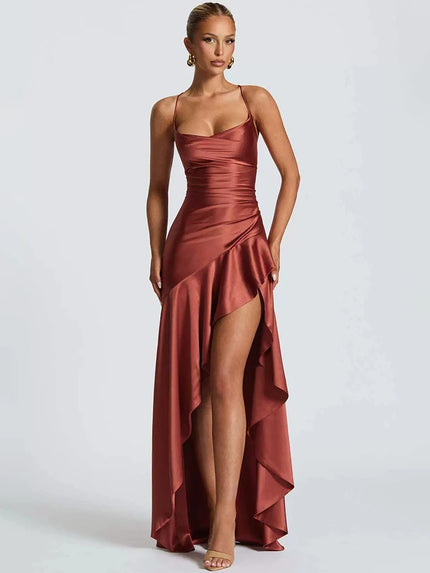 Elara Off Shoulder Maxi Dress