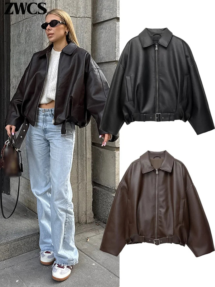 Raven Vintage Leather Jacket