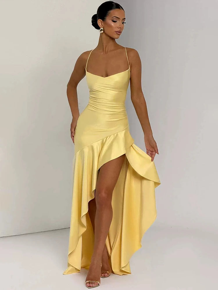 Elara Off Shoulder Maxi Dress