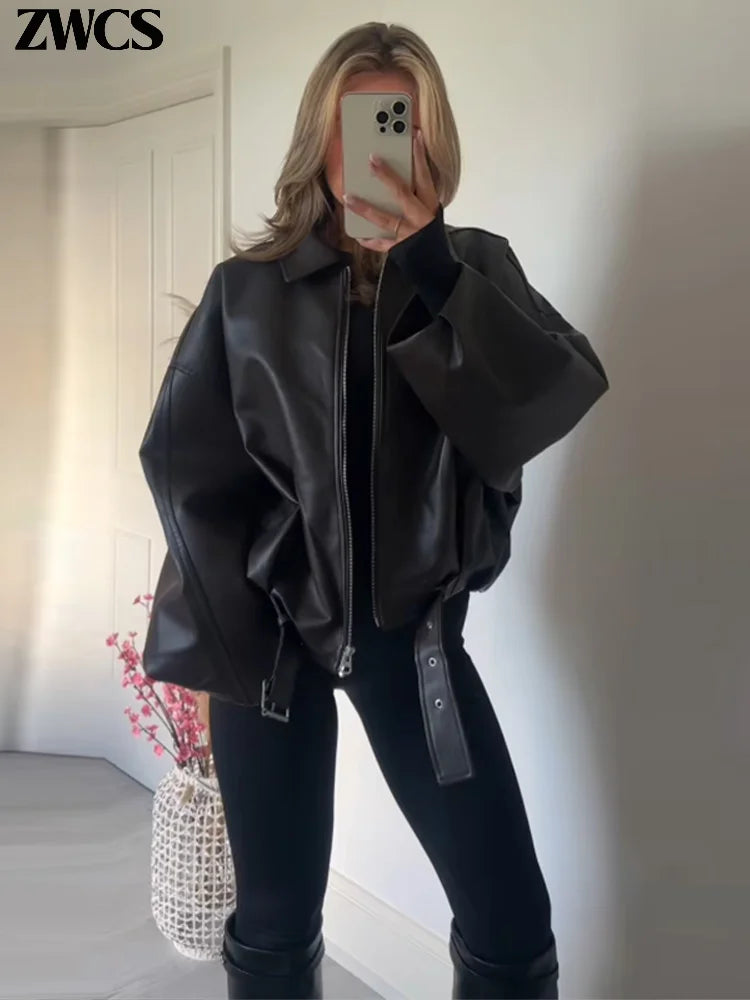 Raven Vintage Leather Jacket
