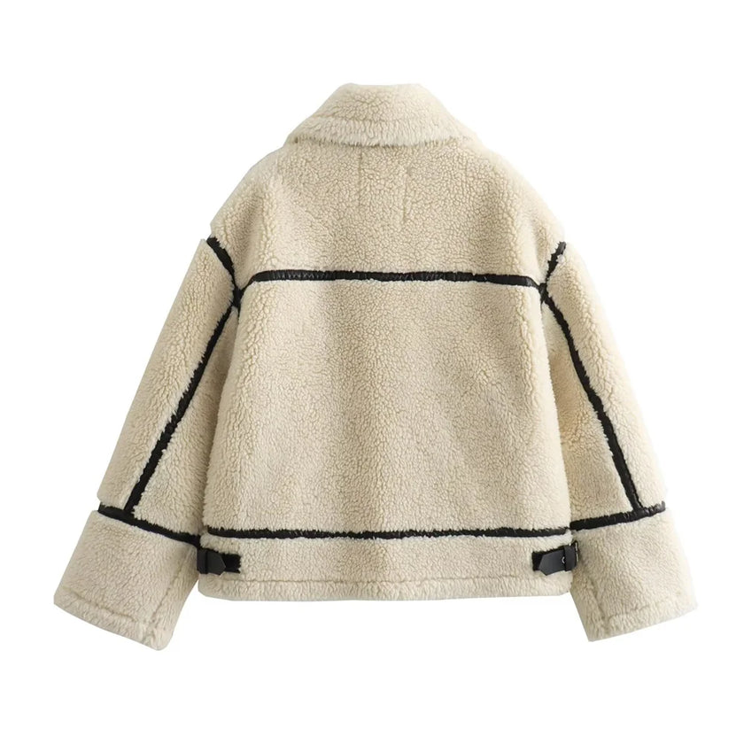 Odette Fur Zip Jacket