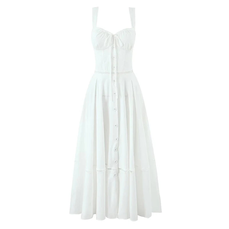 Aurora Corset Midi Dress