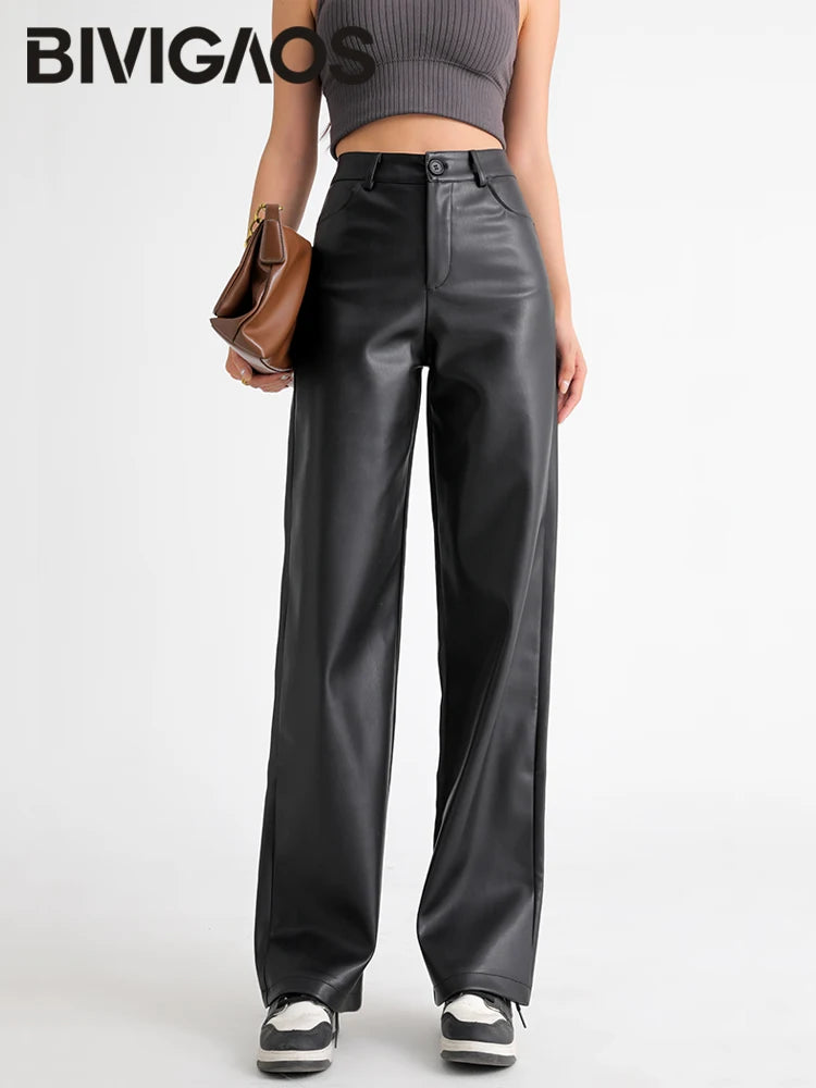 Lyra Leather Pants