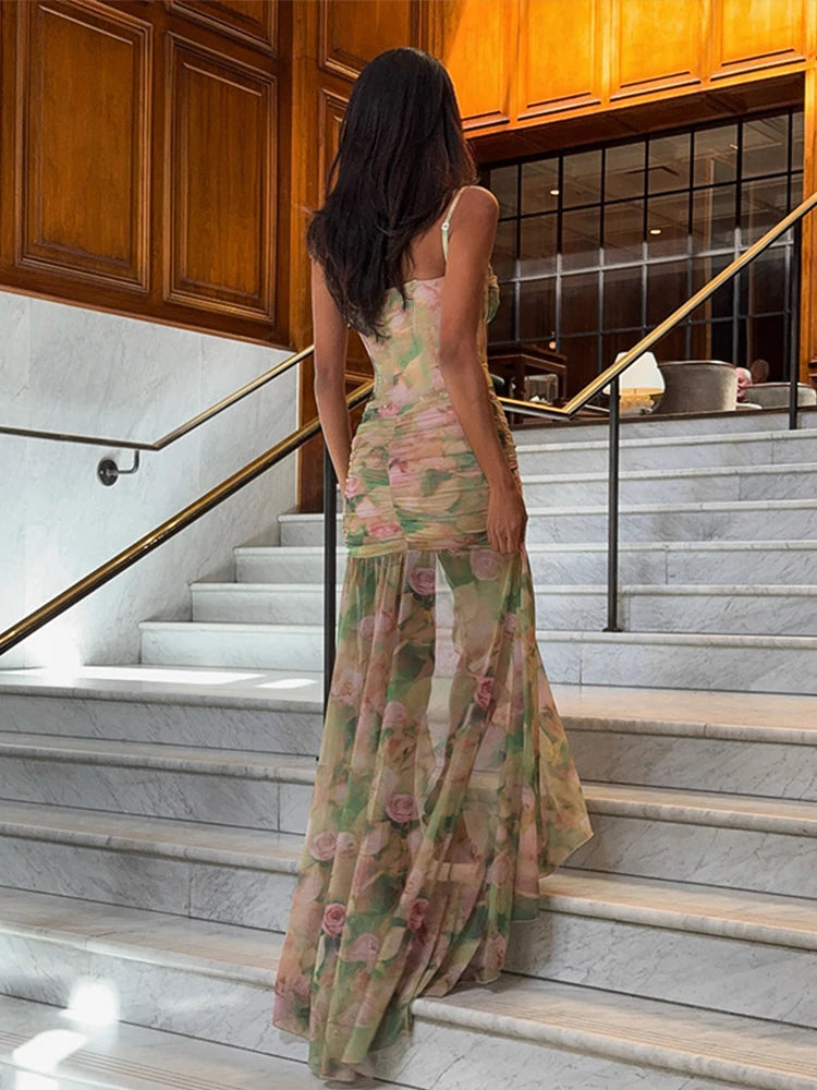 Solene Floral Maxi Dress
