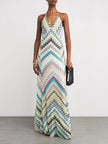 Serena Striped Knit Maxi Dress