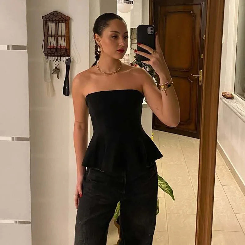 Noiré Strapless Cami Top