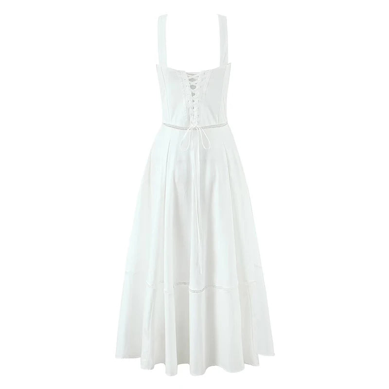 Aurora Corset Midi Dress