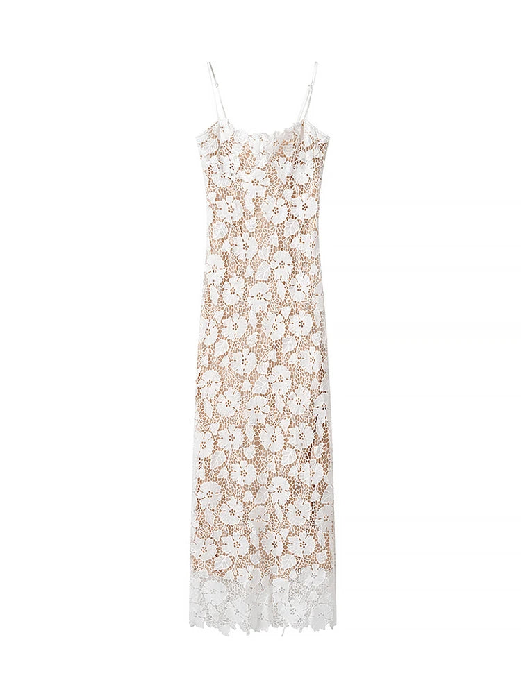 Seraphine Lace Midi Dress