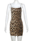 Livia Leopard Mini Dress