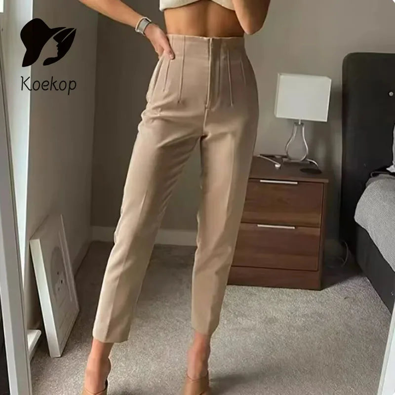 Eden High Waisted Trousers