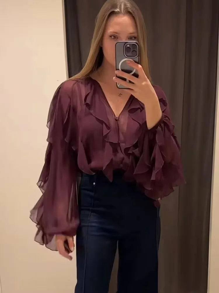 Siena Chiffon Blouse