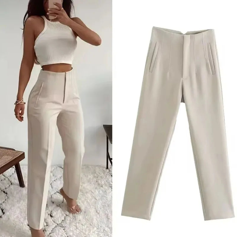 Eden High Waisted Trousers