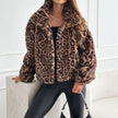 Leopard Luxe Faux Fur Jacket