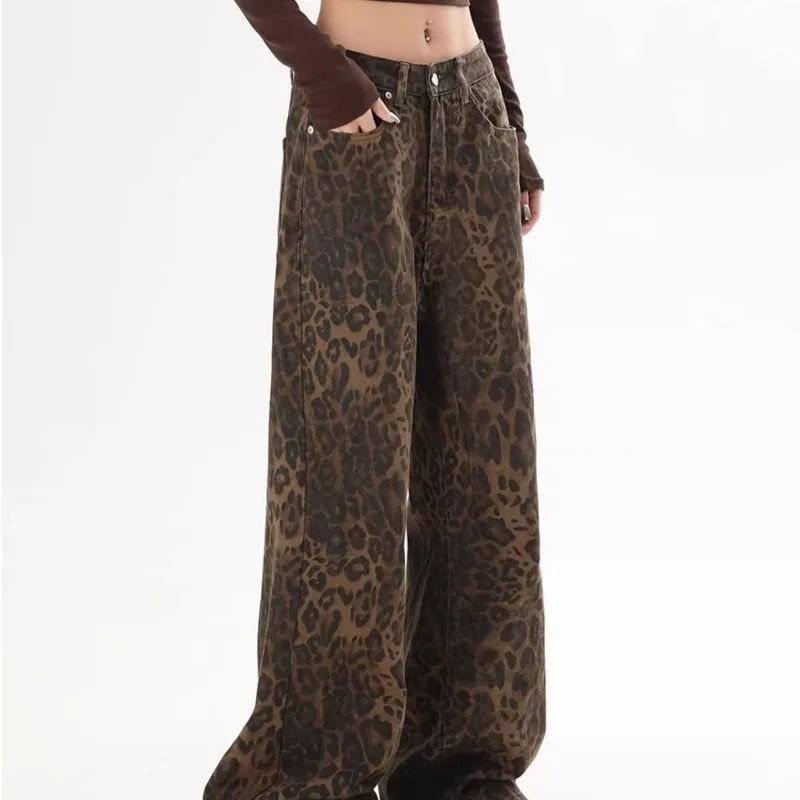 Sienna Leopard Jeans
