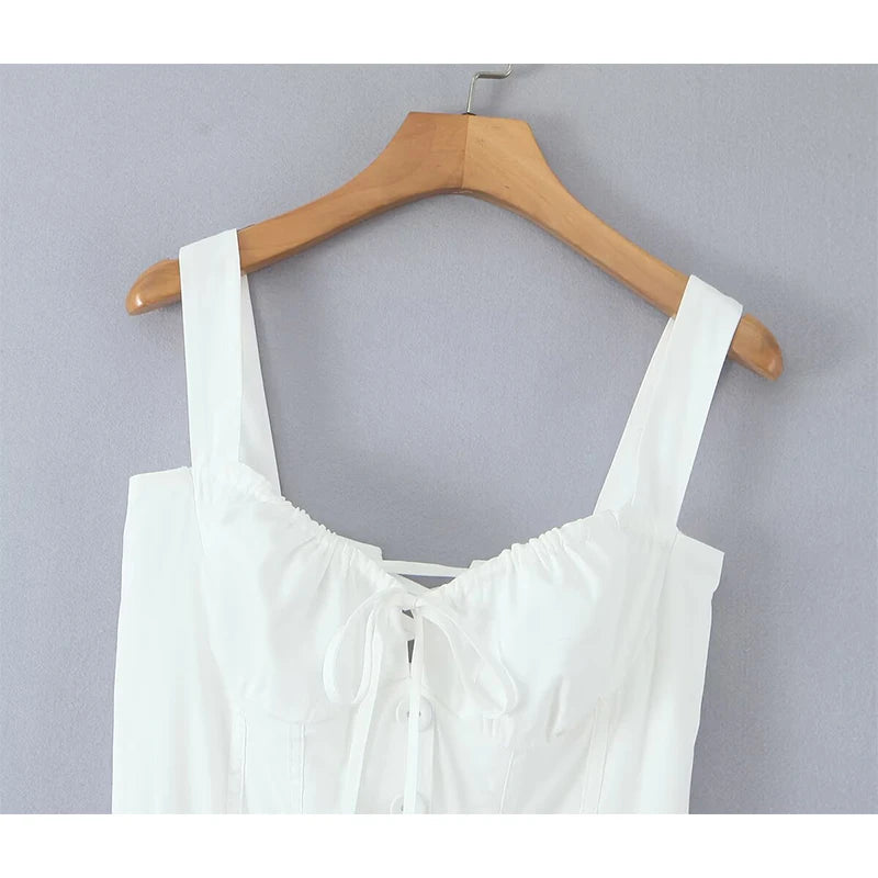 Aurora Corset Midi Dress